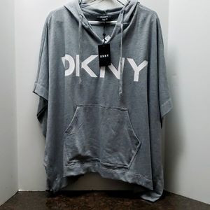 DKNY NWT Drape Top SZ M/L